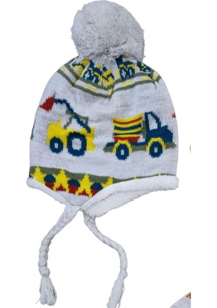 Erkek Çocuk 1-4 Yaş Içi Yünlü Bere, Eldiven ve Atkı Seti – Kışlık Takım fiyatları