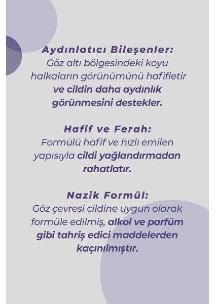 Timeless Peptide Eye Roll-On Adenozinli Göz Serumu – Şişlik ve İnce Çizgilere Karşı Kore Formülü 15 ml