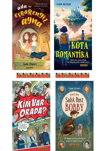 Ada ve Esrarengiz Ayna, Sadık Dost Bobby, Kota Romantika, Kim Var Orada(4kitap)