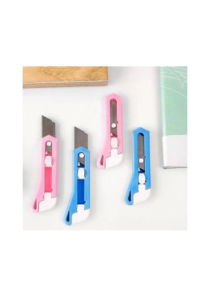 Plastik Gövde Çelik Bıçaklı Mini Falçata Bıçak - Maket Bıçağı 79X30 mm fiyatları