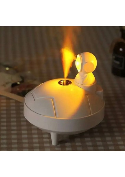 Ufo Hava Nemlendirici 2 Çıkışlı Şarjlı Hava Nemlendirici Buhar Makinası 400ML