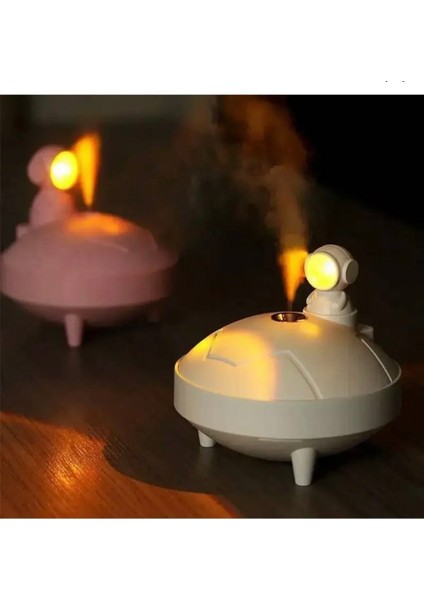 Ufo Hava Nemlendirici 2 Çıkışlı Şarjlı Hava Nemlendirici Buhar Makinası 400ML fırsatları
