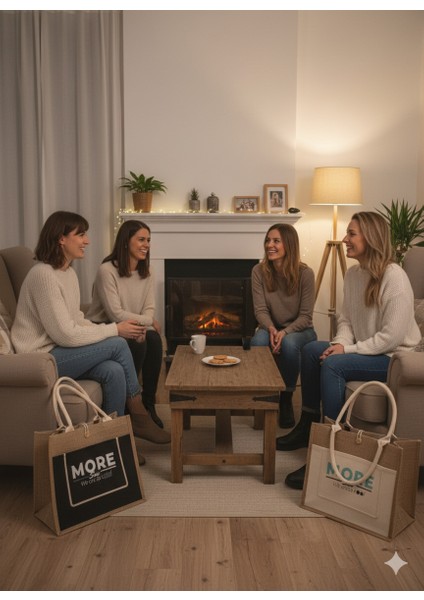 Sertifikalı Organik Jüt Keten plaj alışveriş taşıma çantası indirimleri