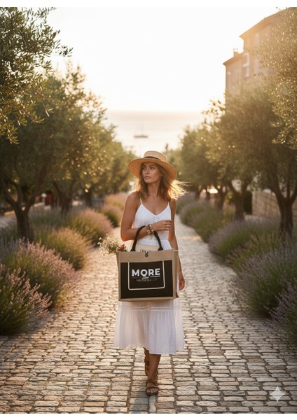 Sertifikalı Organik Jüt Keten plaj alışveriş taşıma çantası indirimleri