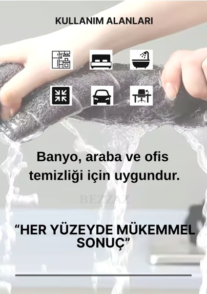(1 Adet) Büyük Boy Microfiber Yer Bezi (50*70 cm) fiyatları