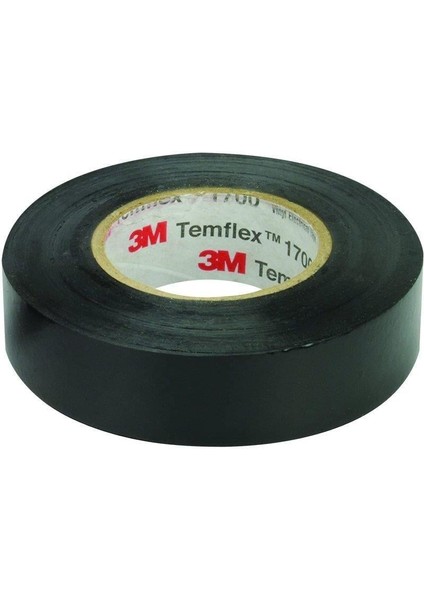 Temflex 1300E Siyah 10'lu Paket Pvc Izole Bant 0.13X19X0.13MM fiyatları