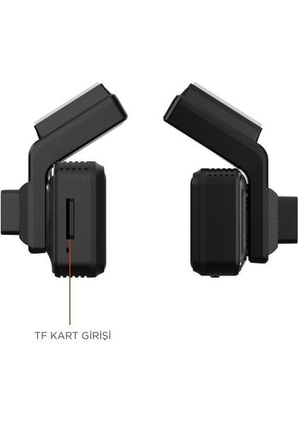 Full Hd 1080P Wi-Fi Ön ve Arka Araç Içi Dokunmatik Kamera modelleri