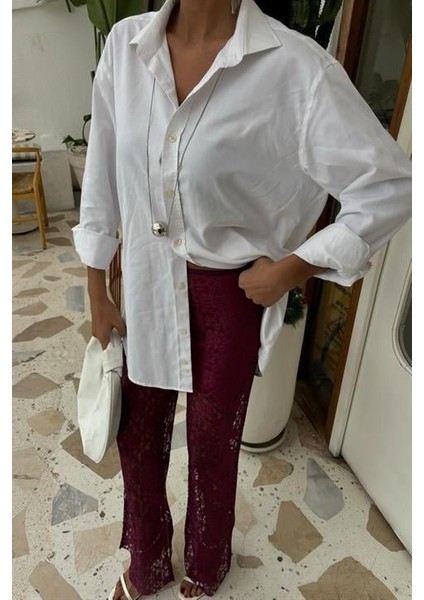 Içi Astarlı Dantel Pantolon 0081 indirimleri