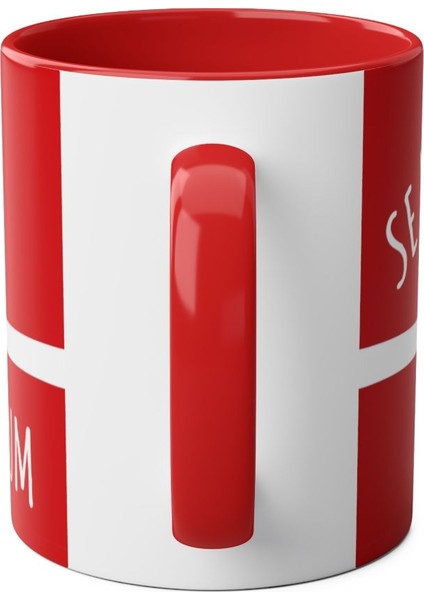 Seni Seviyorum Yazılı Baskılı Kupa