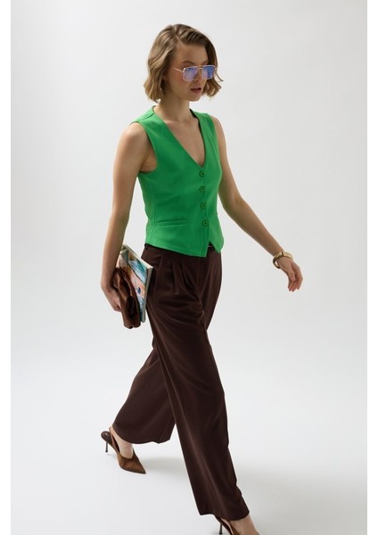 Düğme Detay Yelek fırsatları