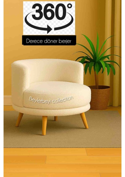 360 Derece Döner Berjer,koltuk, Mekanizmalı Döner Berjer,dönen koltuk