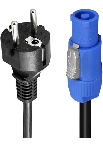 Powercon 1.5 Metre 3x1 mm Specon Power Kablo