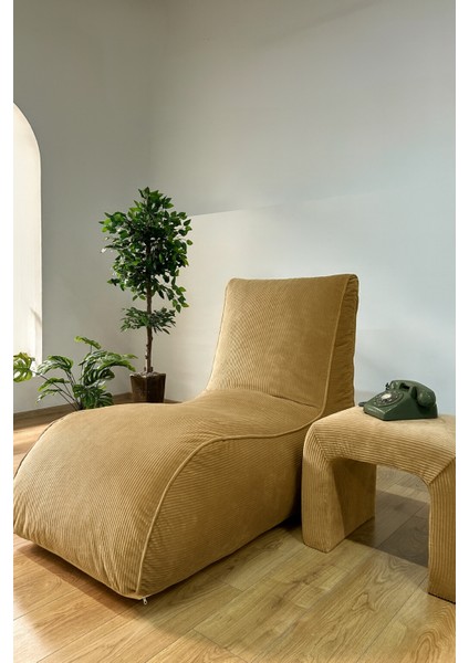 Yeni Nesil Tedy Mokka Bej Aktivite Koltuğu Dinlenme Koltuğu Puf Bench Tv Koltuğu Oyuncu Koltuğu