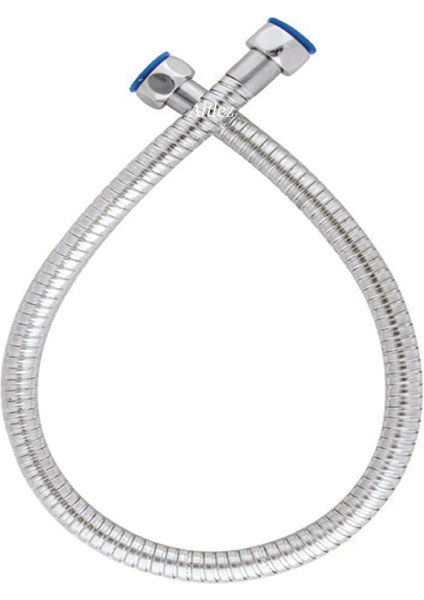 Krom Duş Hortumu & Kısa Robot Duş Ara Bağlantı Hortumu Krom 2'li Duş Seti fırsatları
