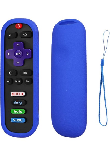 WK-24705 Silikon Kumanda Koruma Kılıfı Tcl Marka Için Uydundur