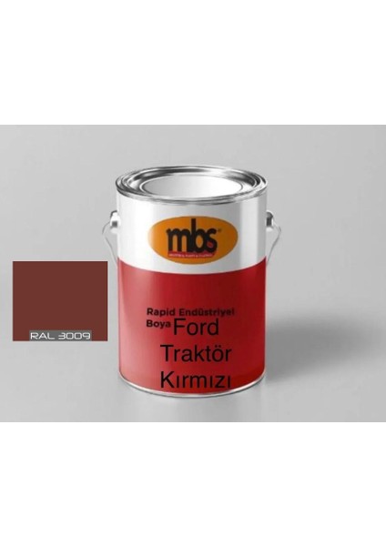 Endüstriyel Rapid Boya Ford Traktör Kırmızı