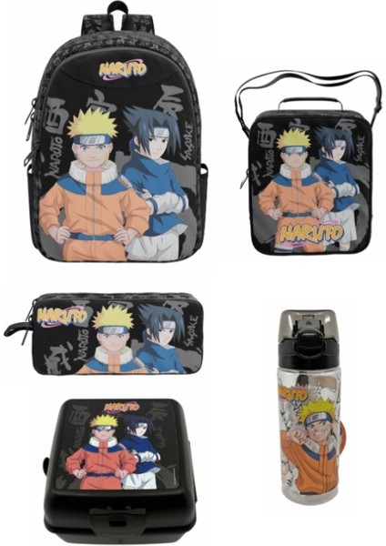 Naruto Ilkokul Çanta Seti Lisanslı