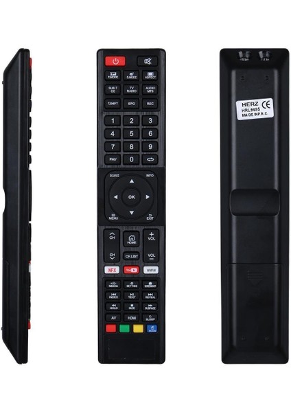 Awox - Rose - Telenova Netflix-Youtube Tuşlu LCD - LED Tv Kumandası (HRL9695)