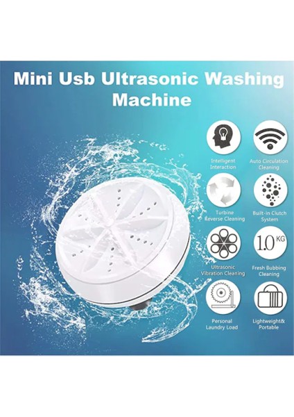 Mini Portatif Çamaşır Makinesi Taşınabilir
