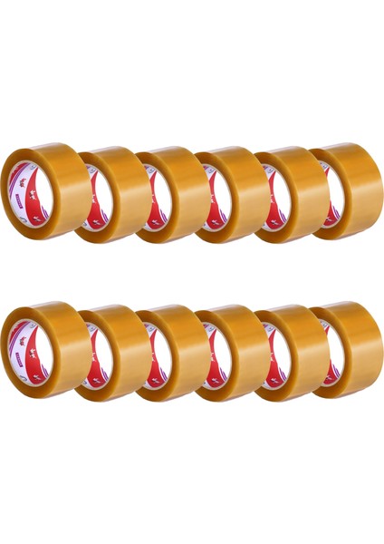 Leopar Şeffaf Koli Bandı (45MM X100M) / 12 Ad.