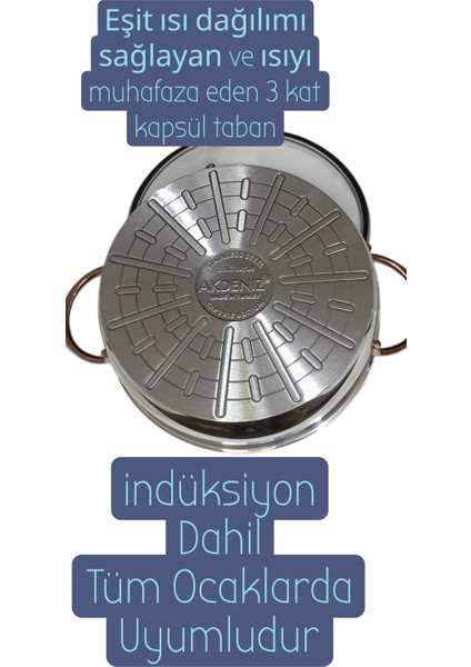 26 cm Basık Çelik Pilav Tenceresi fiyatları