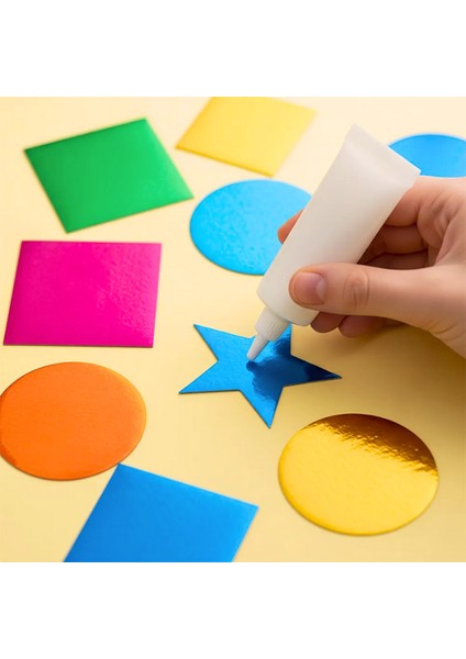 Metalize Karton 50X70 Karışık Renkli, 50 Adet, Okul Hobi Kırtasiye Malzemesi