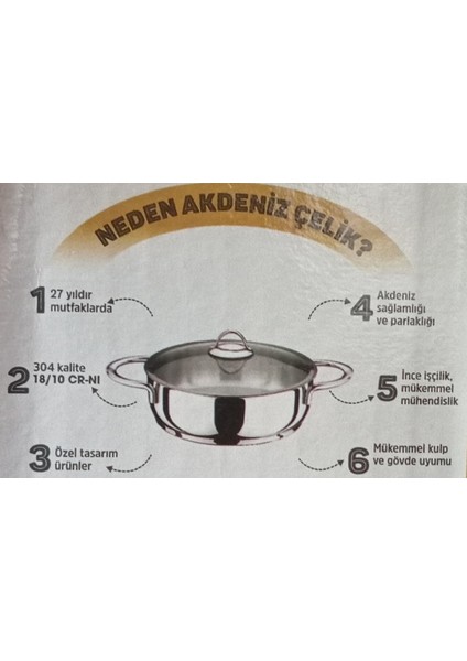 26 cm Basık Çelik Pilav Tenceresi modelleri
