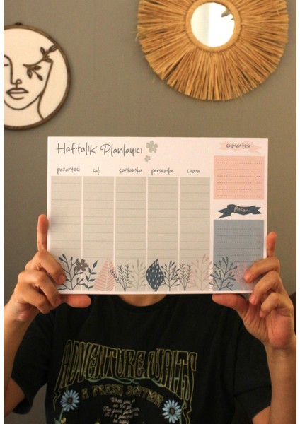 Adaçayı 3lü Planlayıcı Set (Haftalık-Günlük-Notluk) 40 Sayfa 110 gr