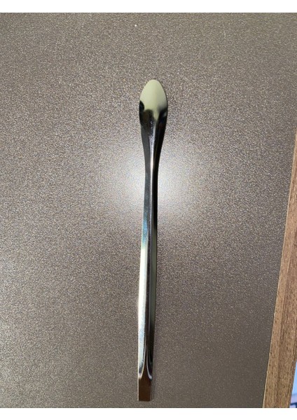 16 cm Çift Uçlu Paslanmaz Çelik Laboratuvar Kaşığı – Toz, Granül ve Numune Aktarım Spatulası