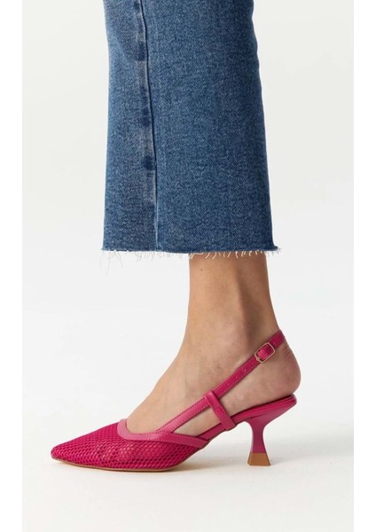Feles Kısa Topuklu Fileli Kadın Ayakkabı fiyatları