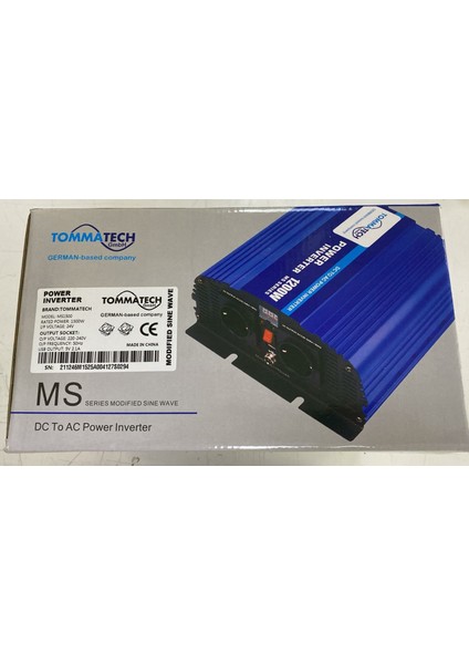 Inverter 1500 Watt 24 Volt Modifiye Sinüs