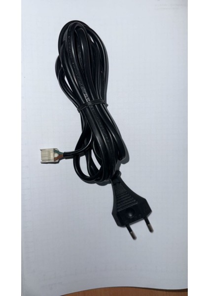 Teyp Fişi Ac Kordon Açık Klemensli Uç Kablo