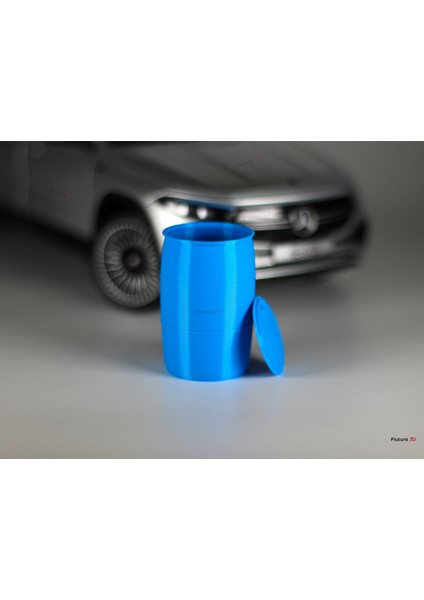 1:18 Ölçek Diorama Su Varili (3 Adet) - Hareketli Kapak, Diorama Aksesuarı