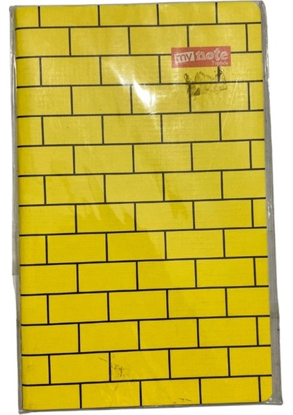Neon Trendy 13X21 Defter 40YP Çizgili - Sarı