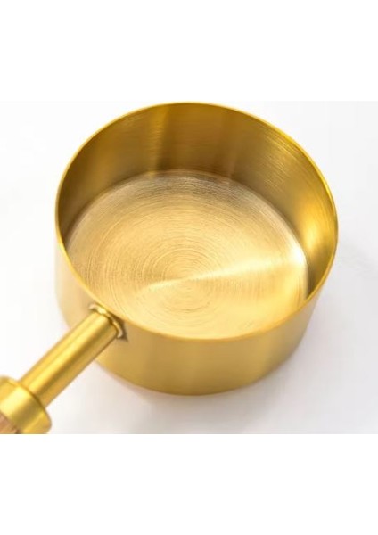 15ML 125ML 2 Adet Farklı Boy Paslanmaz Çelik Ahşap Saplı Ölçü Kaşığı Seti 2'li Ölçü Kabı fiyatları