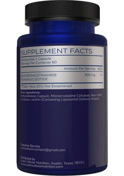 Liposomal Nmnh 300MG 60 Capsul. (60 Servis) Usa Menşei fiyatları