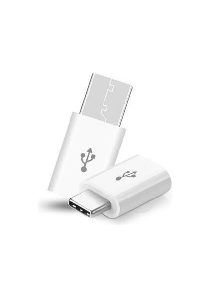 Micro USB - Type-C Çevirici Adaptör