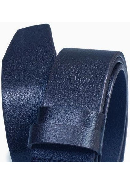 Lacivert 100 % Hakiki Deri Kumaş Pantolon Kemeri modelleri