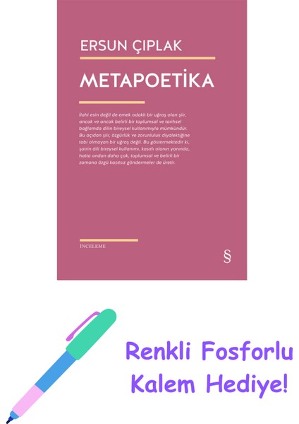 Metapoetika + Yapışkanlı Not Kağıdı