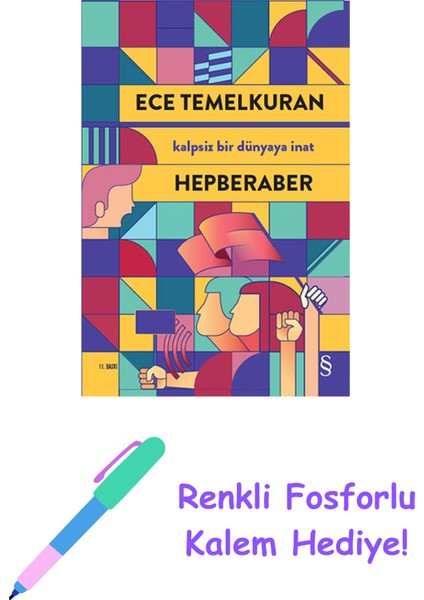 Hepberaber + Renkli Fosforlu Kalem