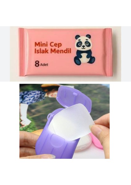 Kağıt Sabun Islak Mendil Seti
