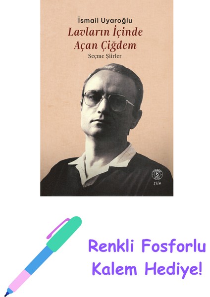 Lavların Içinde Açan Çiğdem + Yapışkanlı Not Kağıdı