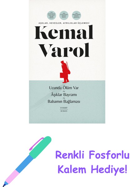 Aşklar, Hevesler, Ayrılıklar Üçlemesi (Ciltli) + Yapışkanlı Not Kağıdı
