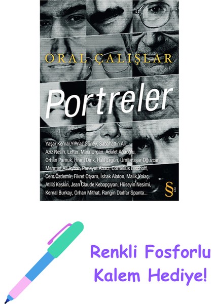 Portreler + Renkli Fosforlu Kalem