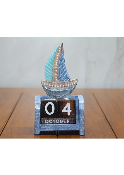 Ahşap Yelken Takvim Polos-20