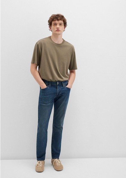 Jake Gölgeli İndigo Mavisi Jean Pantolon 8842222407