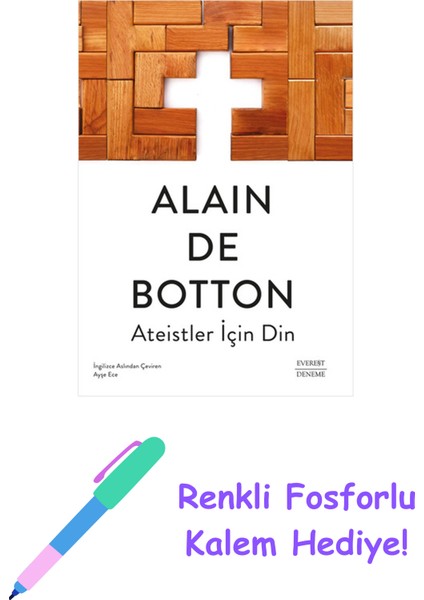 Ateistler Için Din + Yapışkanlı Not Kağıdı