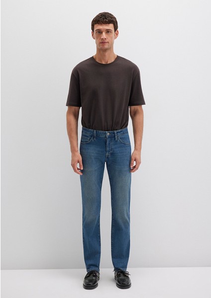 Martin Gölgeli İndigo Mavisi Jean Pantolon 8837822407 modelleri