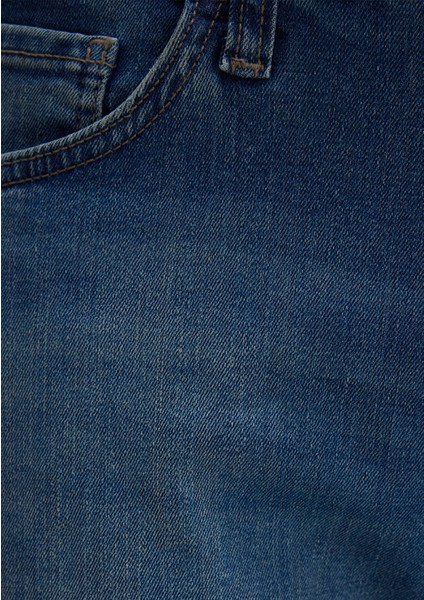 Martin Gölgeli İndigo Mavisi Jean Pantolon 8837822407