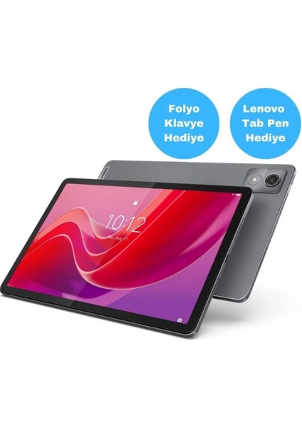 Tab 8gb 128GB Wifi + Bluetooth Tablet Folyo Klavye & Lenovo Tab Pen Hediyeli fırsatları